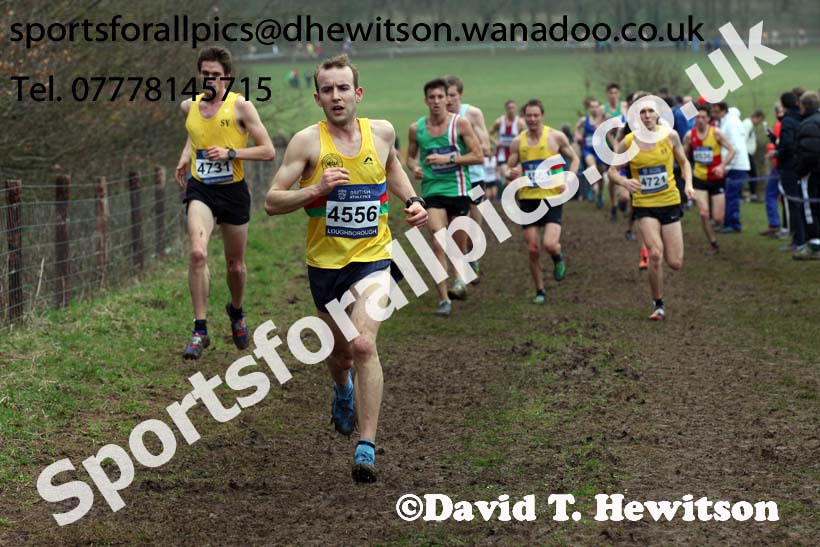 Senior mens Inter Counties Cross Country, Prestwold Hall, Loughborough. Photo: David T. Hewitson/Sports for All Pics